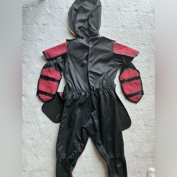 Samurai ninja Halloween costume for kids sz Medium. High quality with face mask - Picture 4 of 12